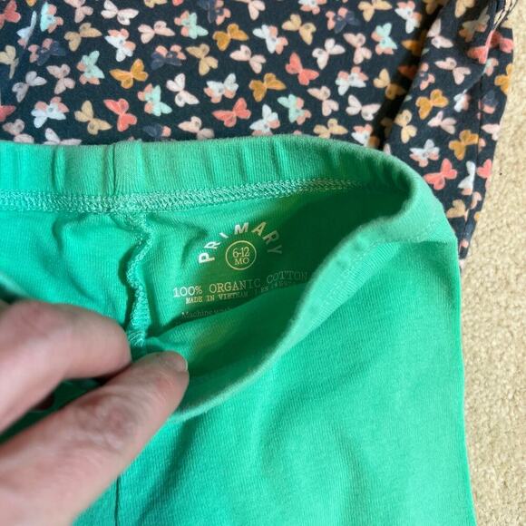 6-12M Bundle 4 Pieces Girls Primary, Colored Organics, Kapri Couture - Picture 3 of 9